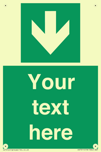 Custom Safe Condition Down arrow